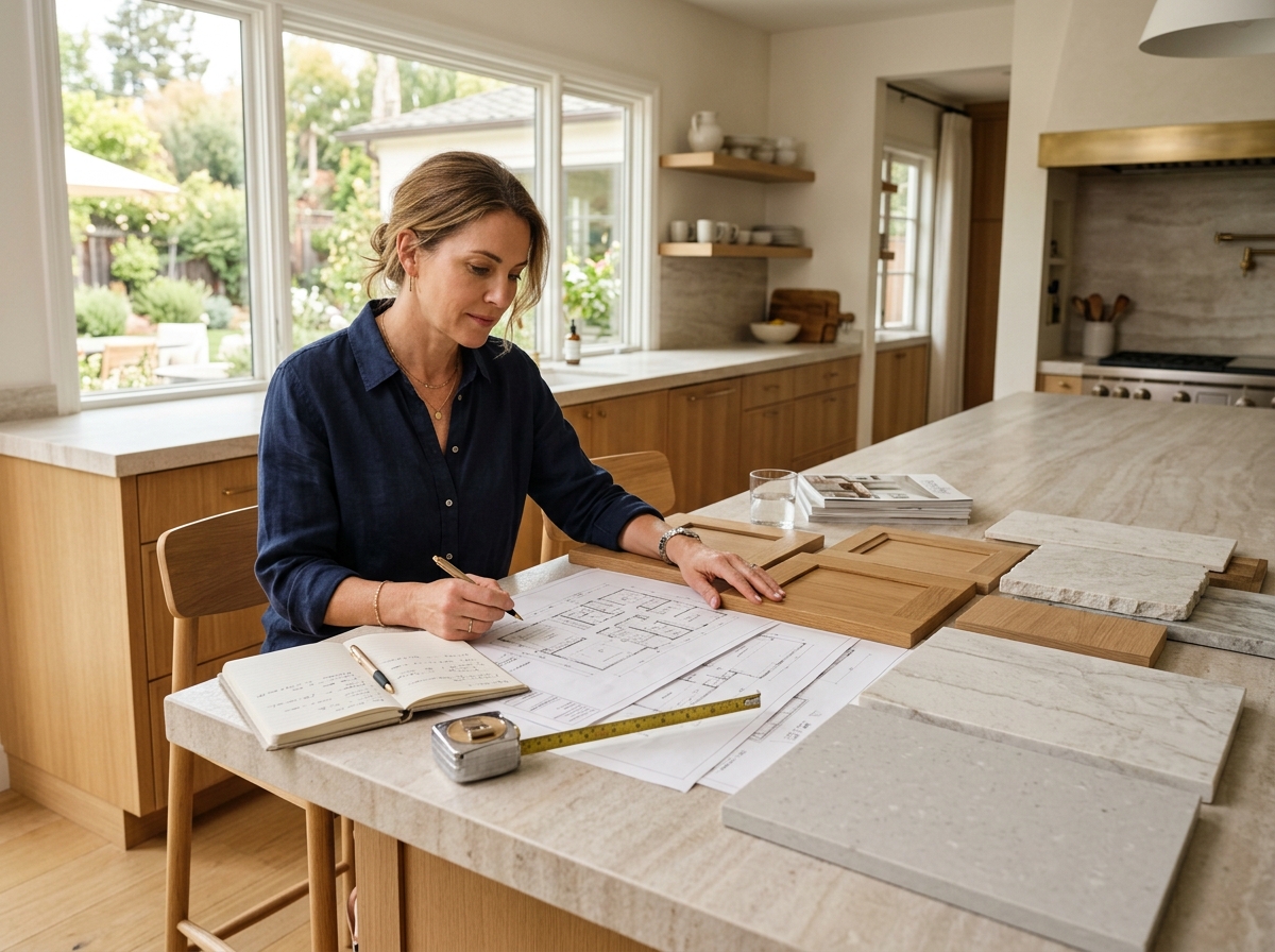 California kitchen remodel planning